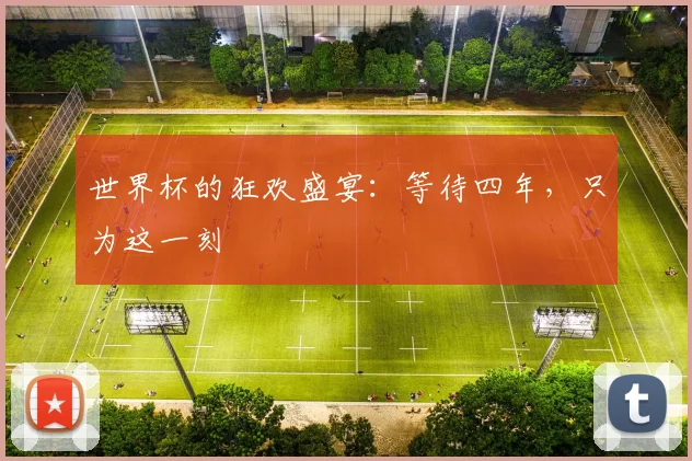 世界杯的狂欢盛宴：等待四年，只为这一刻